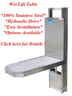 New Dental Wet Surgery Table, CLick for Details !