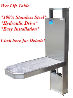 New Dental Wet Surgery Table, CLick for Details !